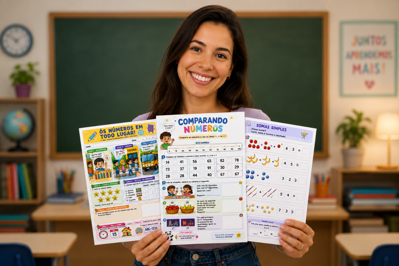 Professora de Educação Física com atividades prontas